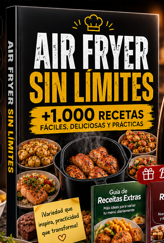Portada del kit digital Air Fryer Sin Límites